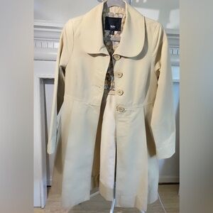 Mossimo Beige Trench Coat | Size: Small